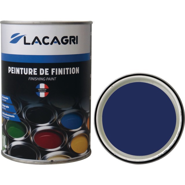Peinture de Finition Bleu Caruelle POT 1L Lacagri référence fournisseur 1676598